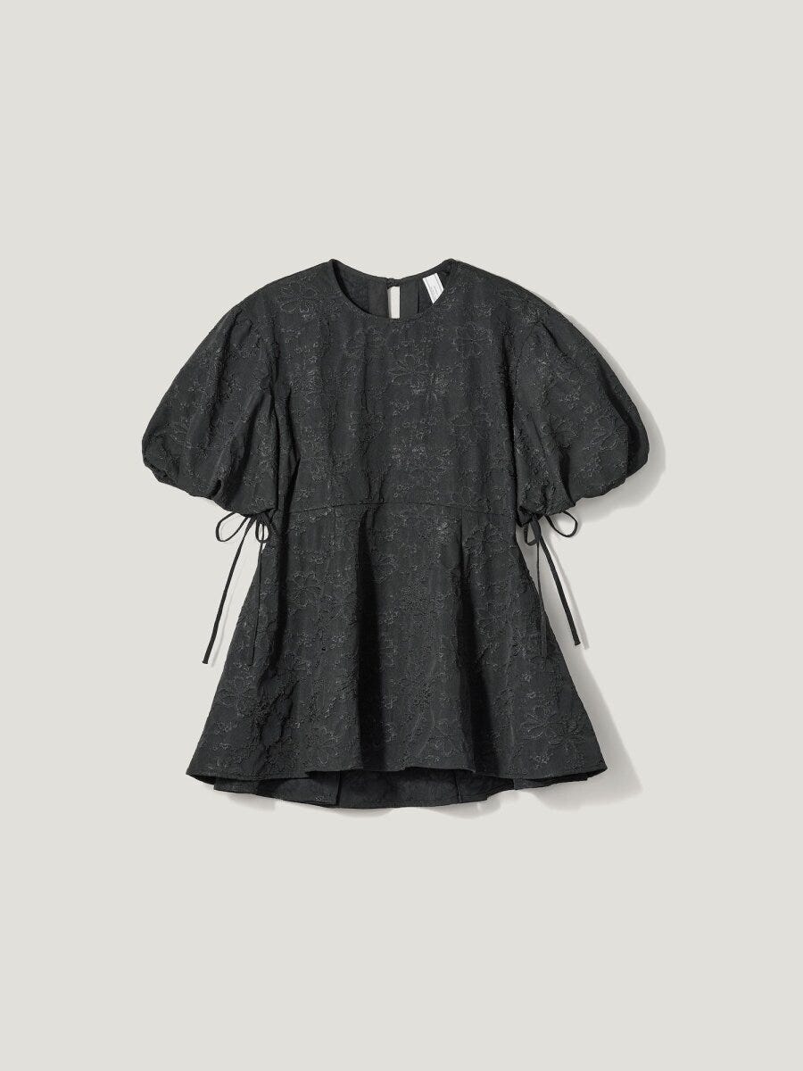 GUのバルーンスリーブチュニックby