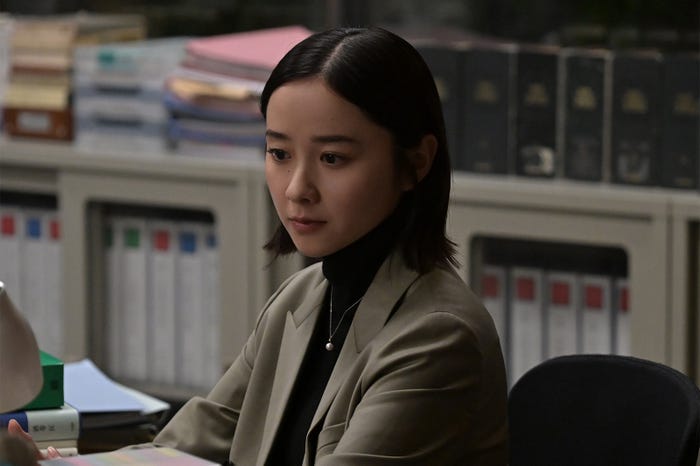 堀田真由「アンチヒーロー」第4話より(C)TBS