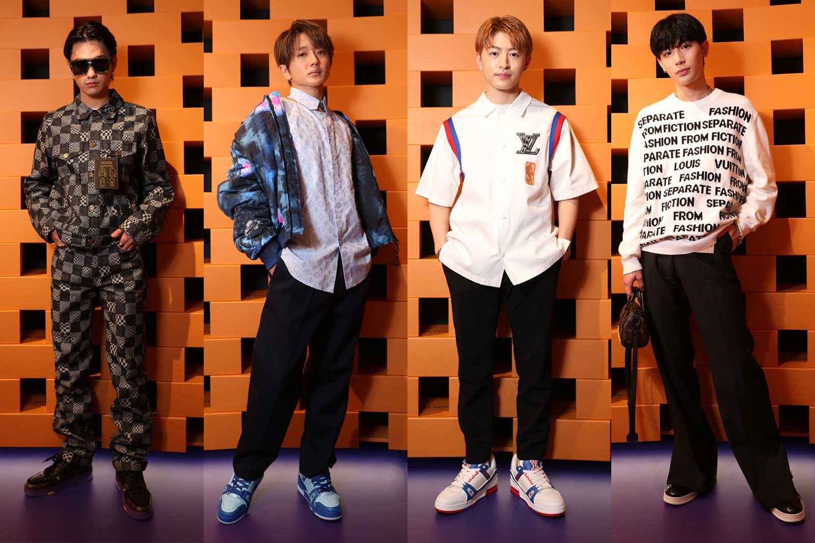 Nissy・GENERATIONS佐野玲於ら、日本初の「ルイ・ヴィトン」メンズイベント豪華集結