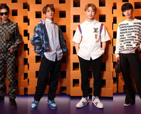 Nissy・GENERATIONS佐野玲於ら、日本初の「ルイ・ヴィトン」メンズイベント豪華集結