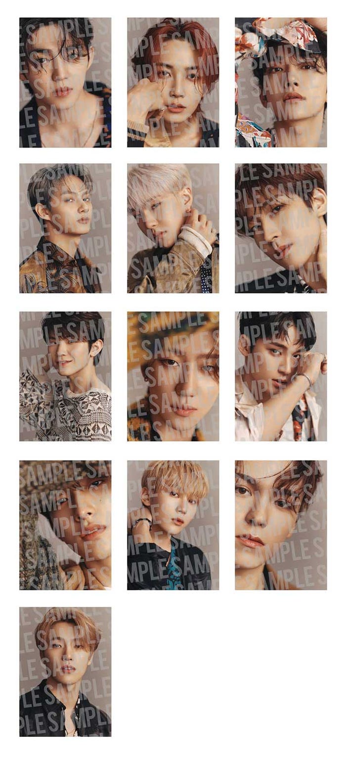 SEVENTEEN ポストカード(画像提供:小学館)