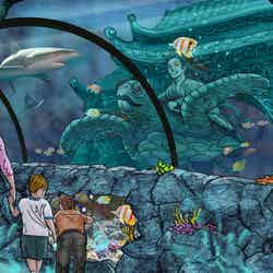レゴランドの新水族館「シーライフ名古屋」展示ゾーン詳細発表／竜宮城／画像提供：LEGOLAND Japan