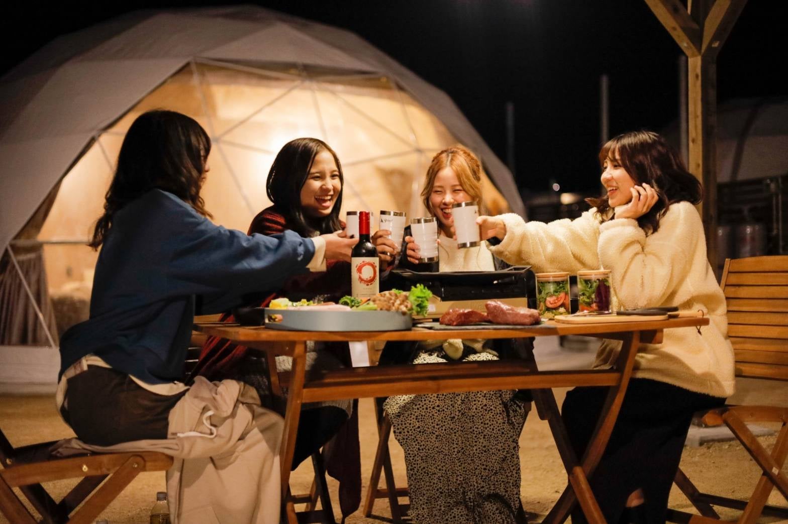 沖縄最大規模のグランピング「エイトポイントリゾート沖縄」地元食材のBBQ＆サウナ体験も