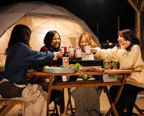 沖縄最大規模のグランピング「エイトポイントリゾート沖縄」地元食材のBBQ&サウナ体験も