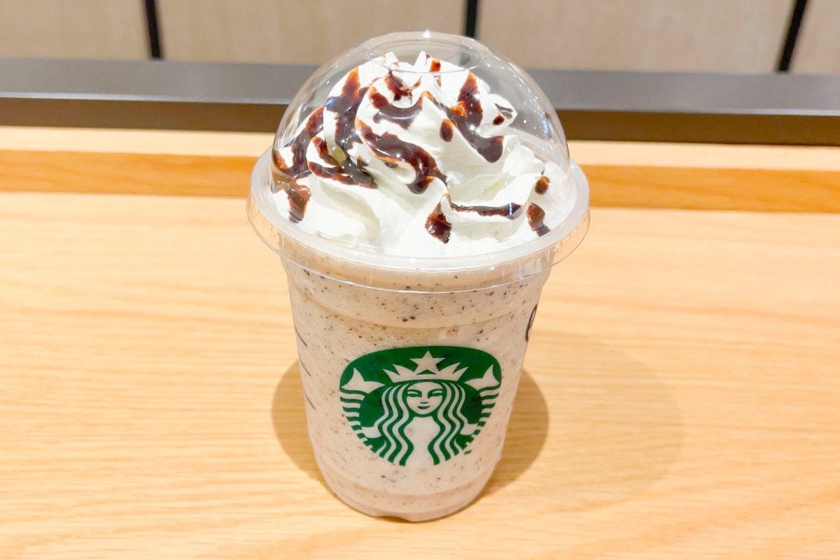 バニラクリームフラペチーノ