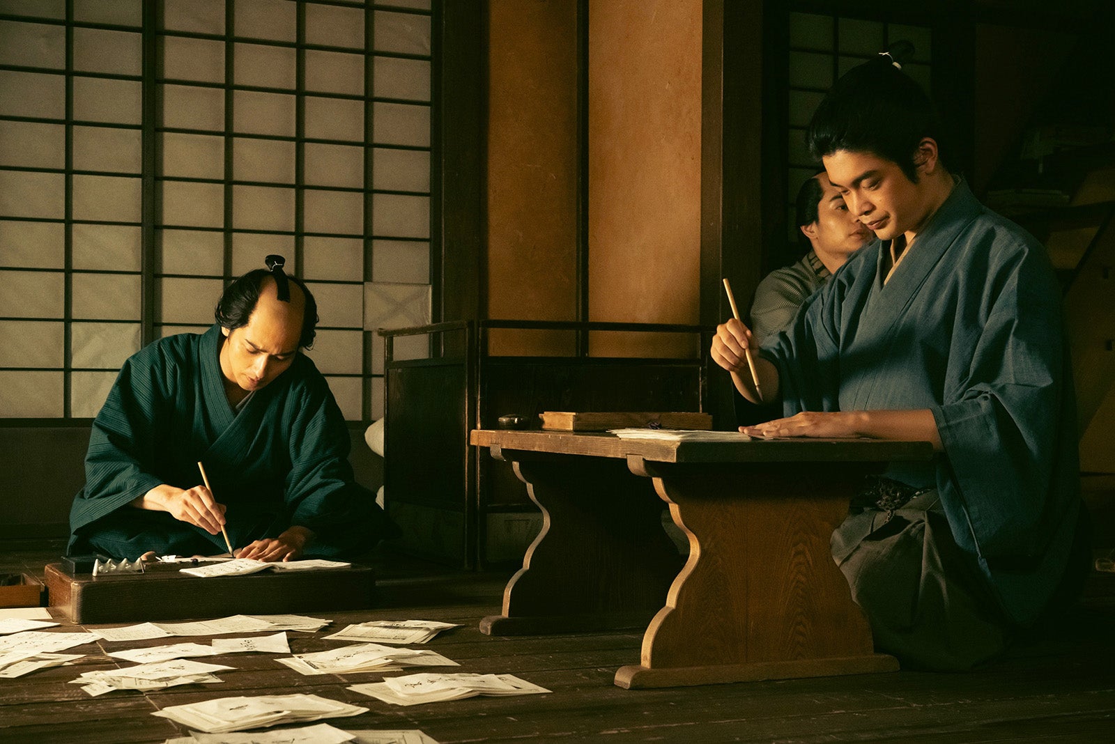 横浜流星、井之脇海「べらぼう～蔦重栄華乃夢噺～」第7話（C）NHK