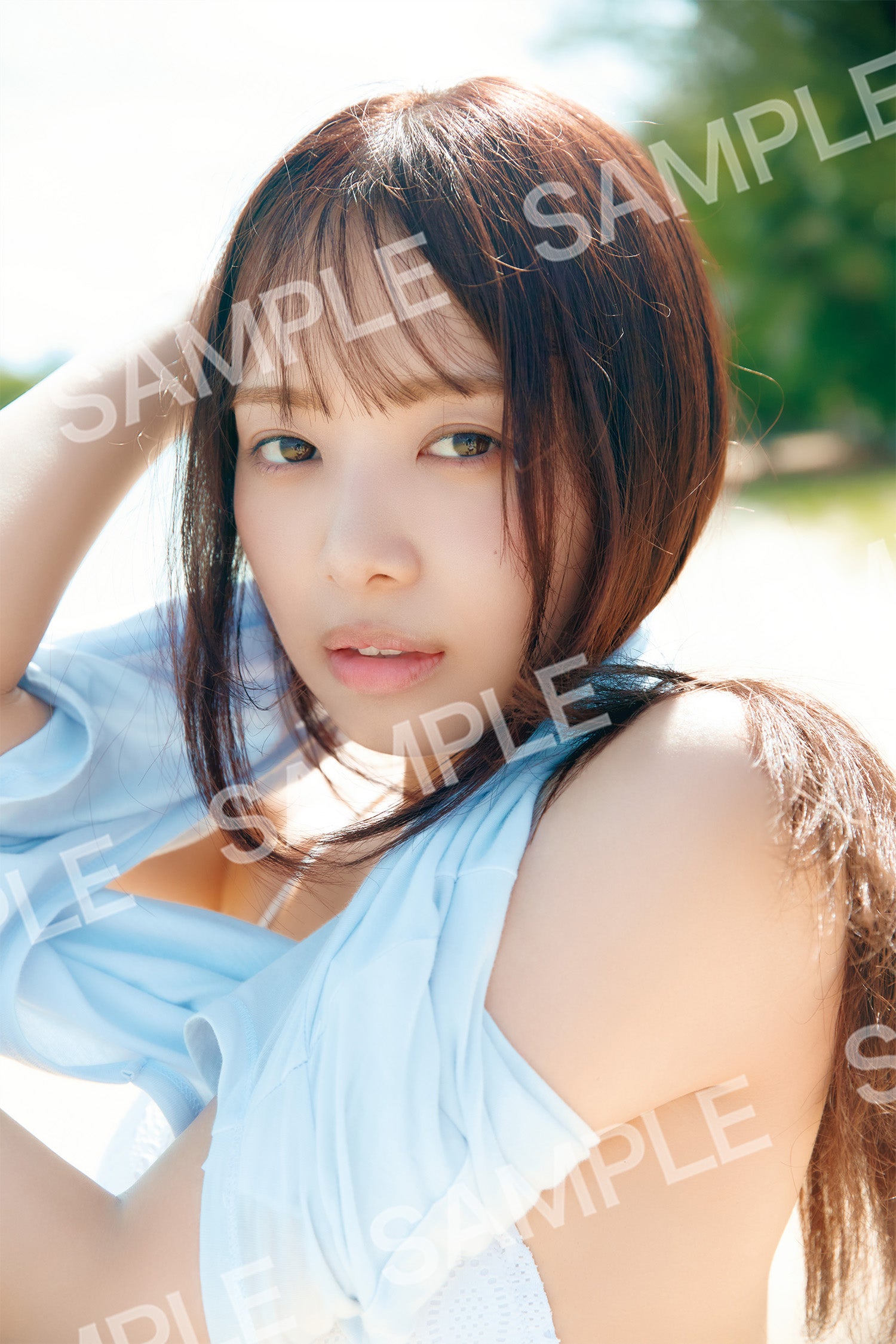 日向坂46 濱岸ひより1st写真集「もしも」封入ポストカード：撮影／三宮幹史（TRIVAL）