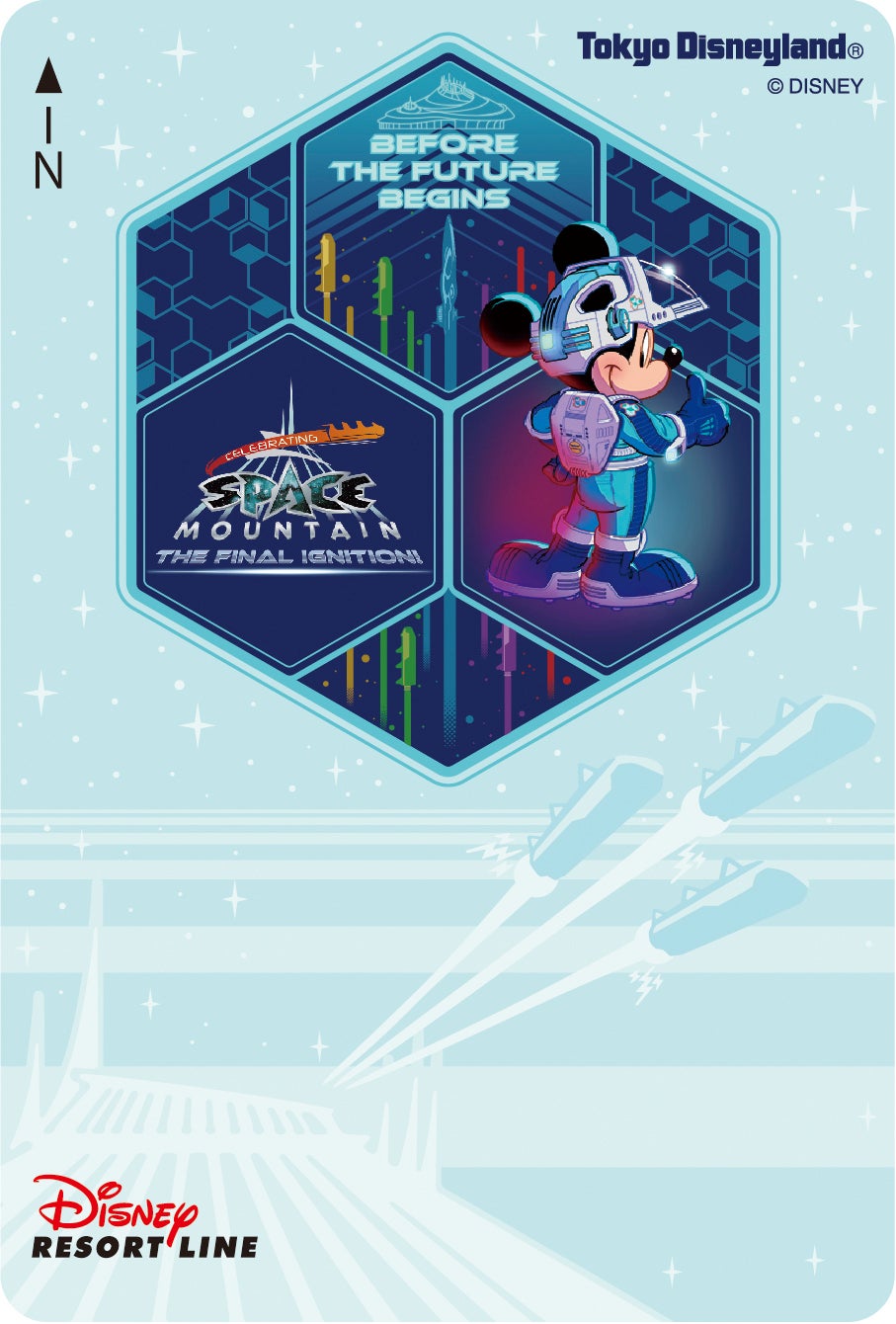 ラスト1点　海外ディズニー　スペースマウンテン　フィギュア　プラモデル 自宅に🚀スペースマウンテン DisneyParks限定 プラモデル 明日