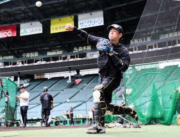 阪神が梅野隆太郎と浜田太貴を1軍登録 広島は中村奨成を登録 左膝内側側副じん帯損傷の辰見鴻之介を抹消