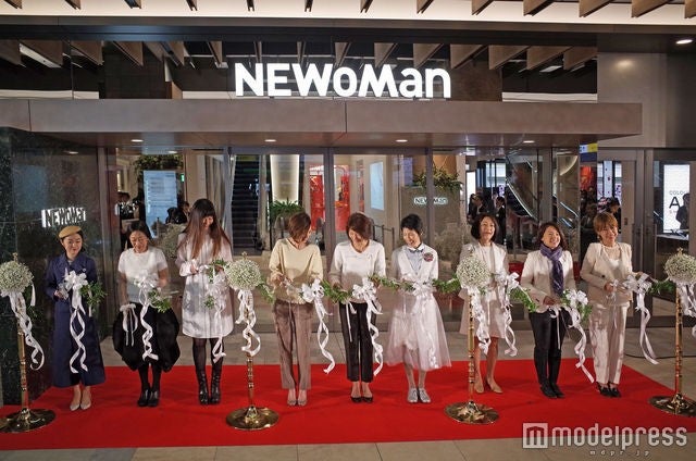 オープニングセレモニー／画像提供：ニュウマン広報事務局
