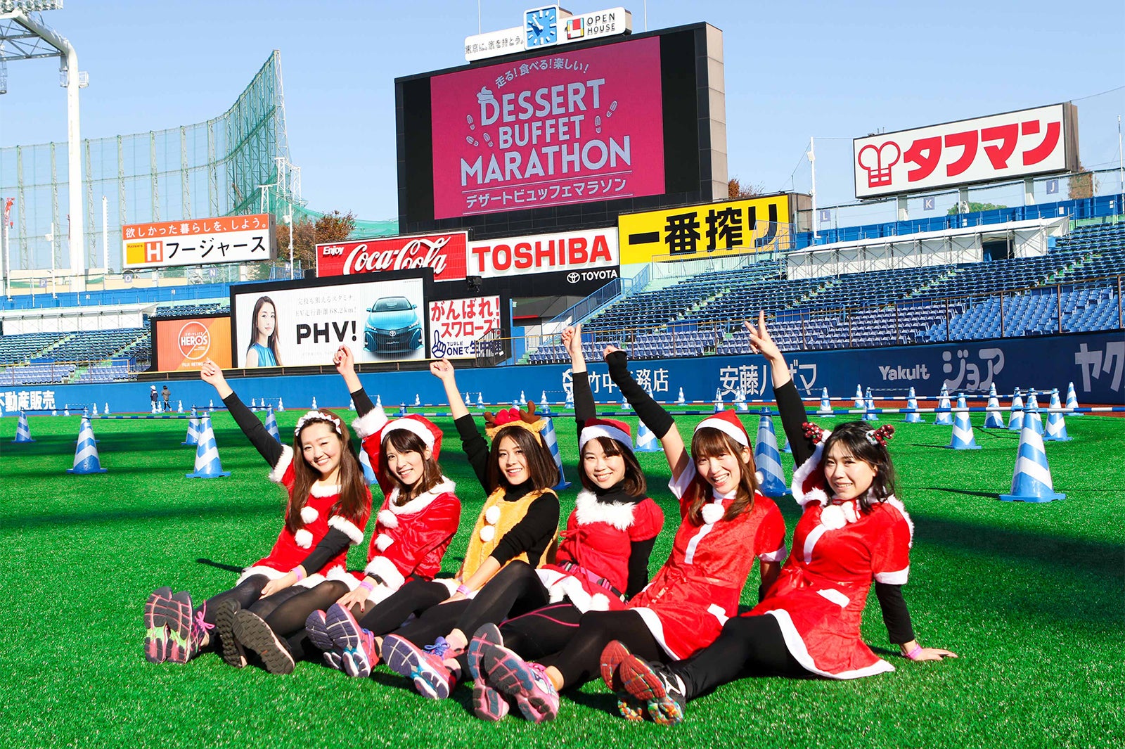 デザートビュッフェマラソンイメージ（提供写真）