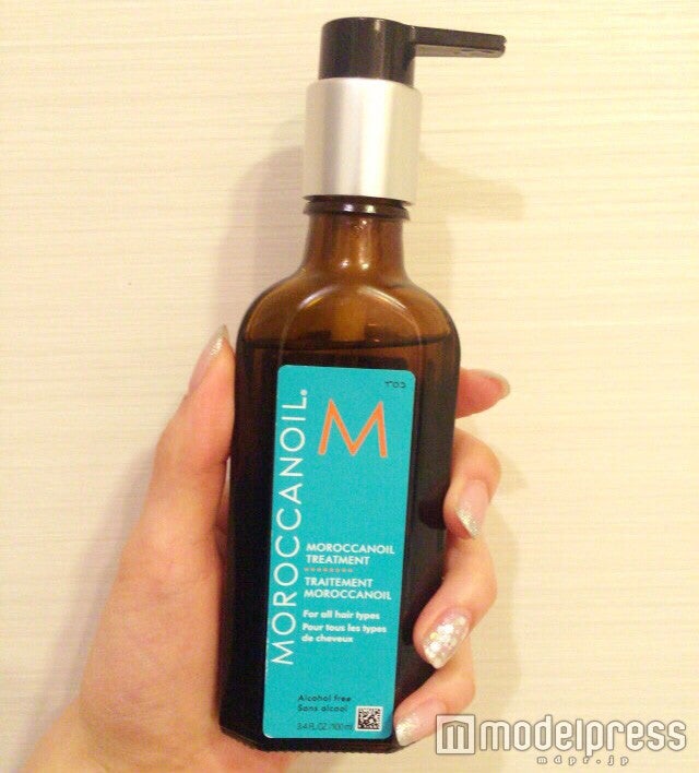 モロッカンオイルでヘアに潤いをプラス