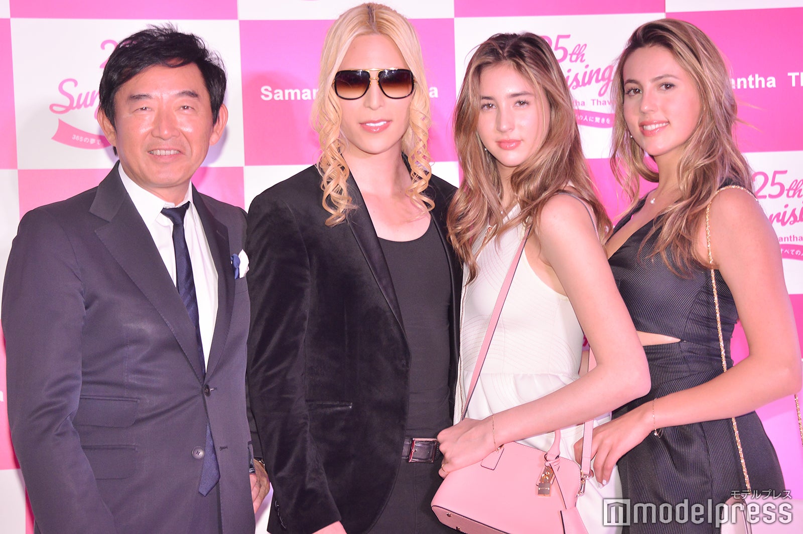 石田純一、ローランド、ソフィア・スタローン、スカーレット・スタローン（C）モデルプレス