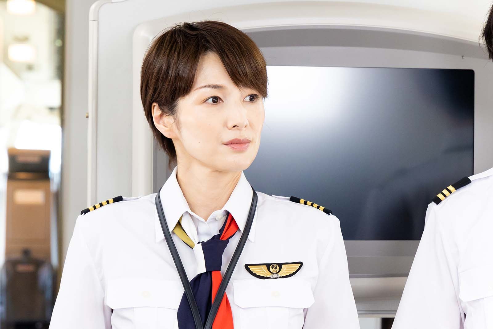 吉瀬美智子／「NICE FLIGHT！」第5話より（C）テレビ朝日