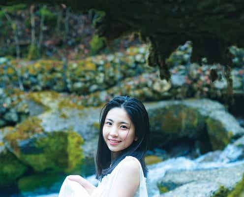 モーニング娘。’23櫻井梨央、白ワンピで透明素肌輝く ファースト写真集カット解禁<梨央17歳>