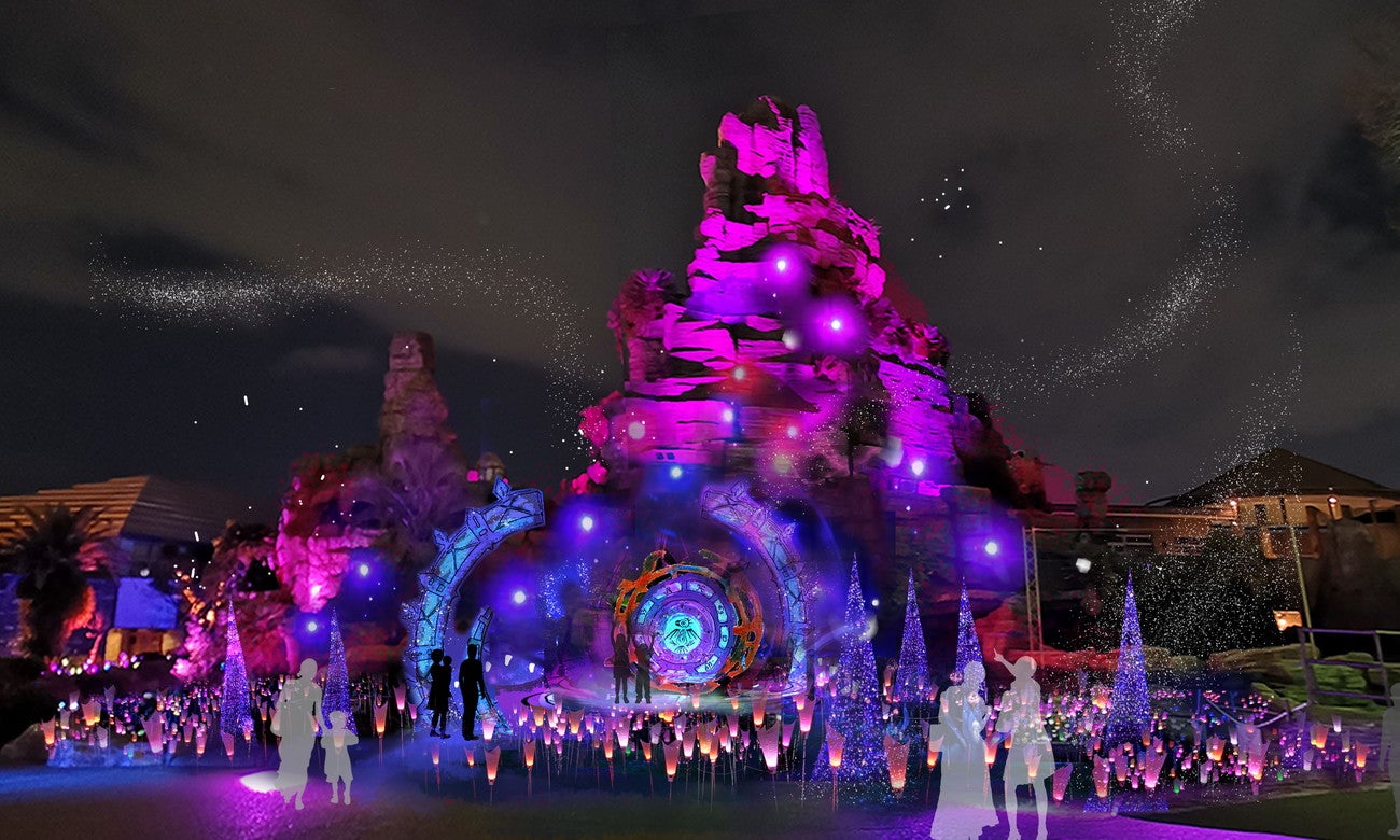 光の遊園地／画像提供：京阪電気鉄道