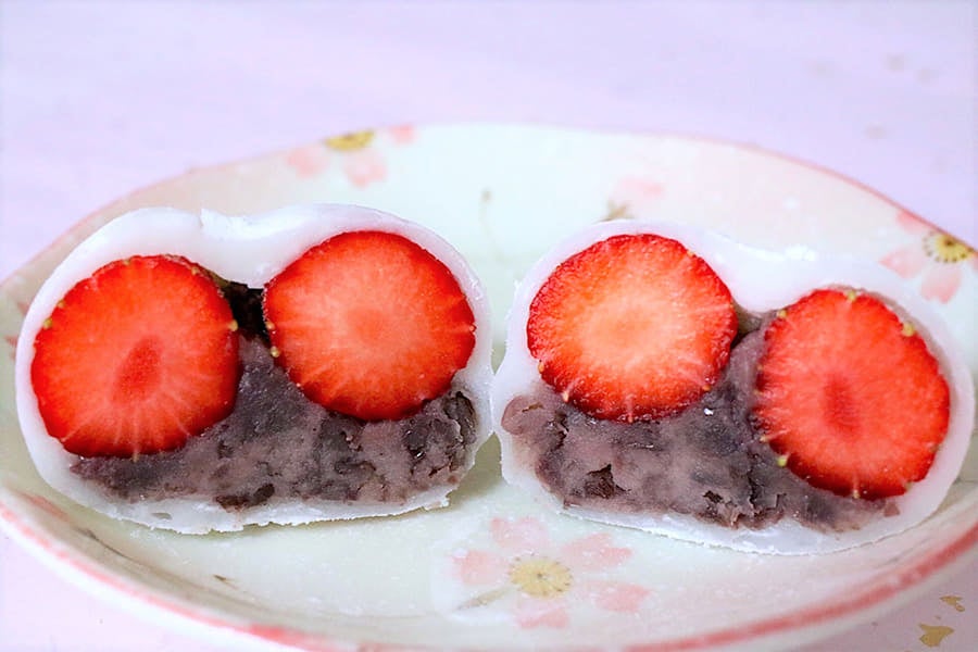 果匠 正庵「苺大福」