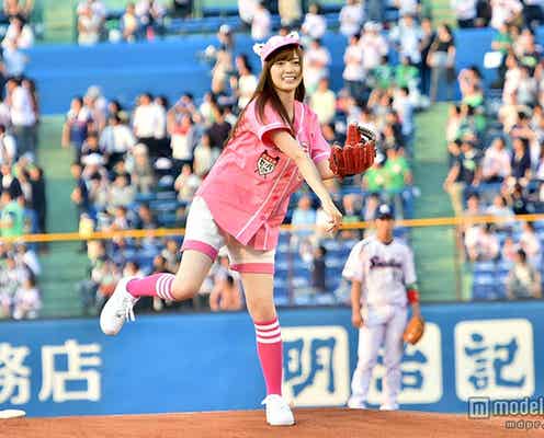 乃木坂46白石麻衣、初のノーバン投球「やっと納得がいった」