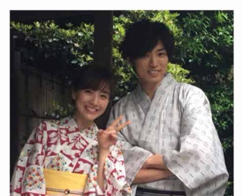 桐山漣&田中みな実の“浴衣デート”ショットに反響
