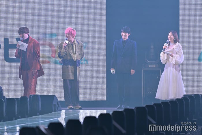 EXIT(りんたろー。、兼近大樹)、吉沢亮、鷲見玲奈(C)モデルプレス