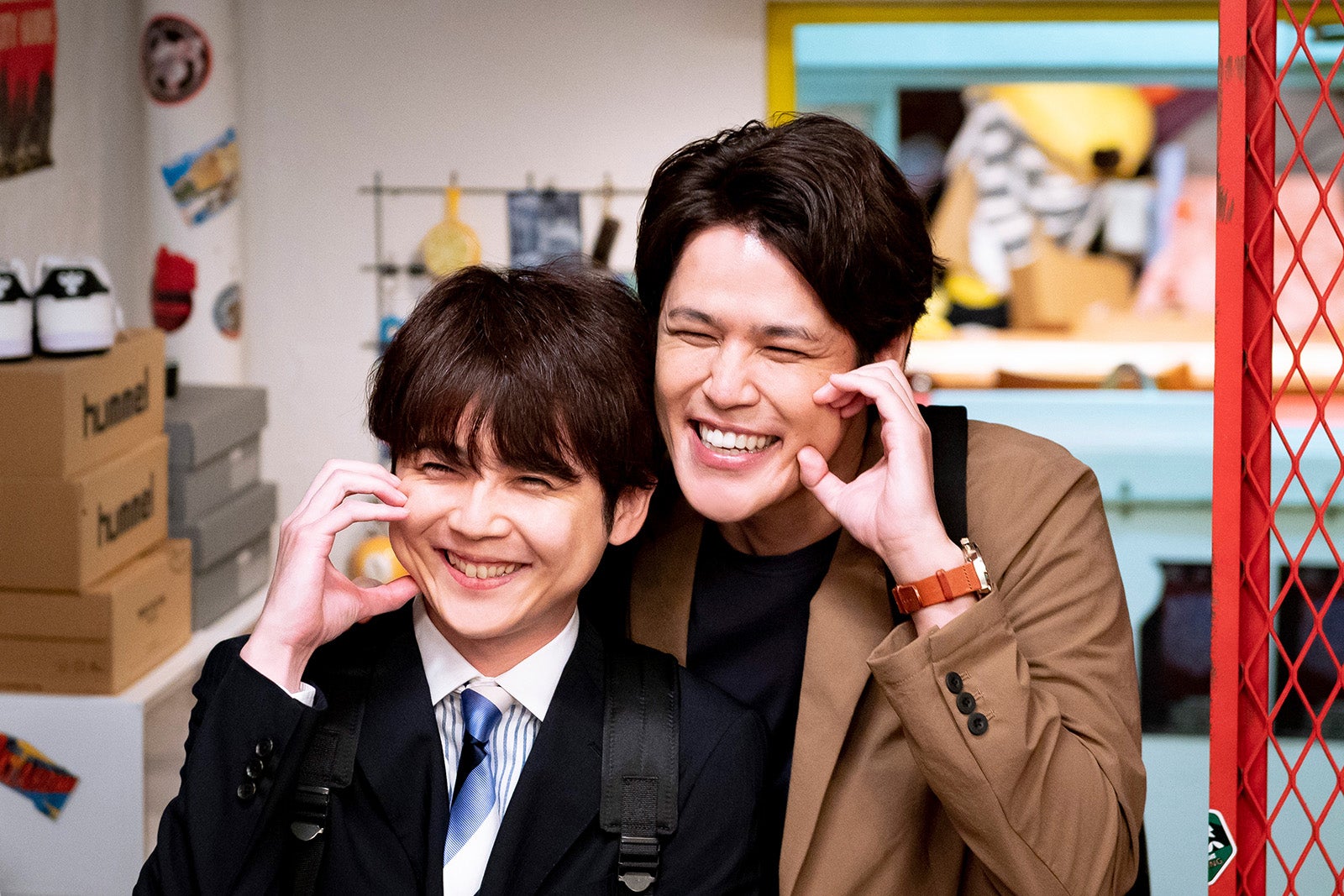 梶裕貴、宮野真守 「君の花になる」第3話より（C）TBS