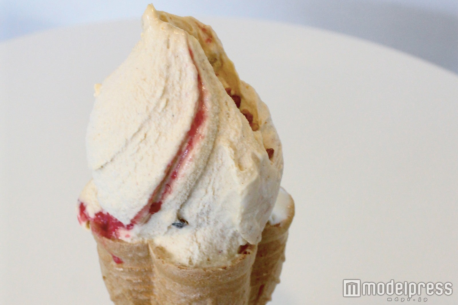 塩ピスタチオとオレンジバニラのマスカルポーネ／画像提供：アイスクリーム博覧会2016実行委員会