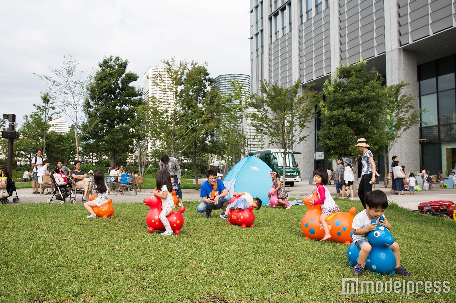 子供に人気のカラフルなロディパーク／画像提供：クオル