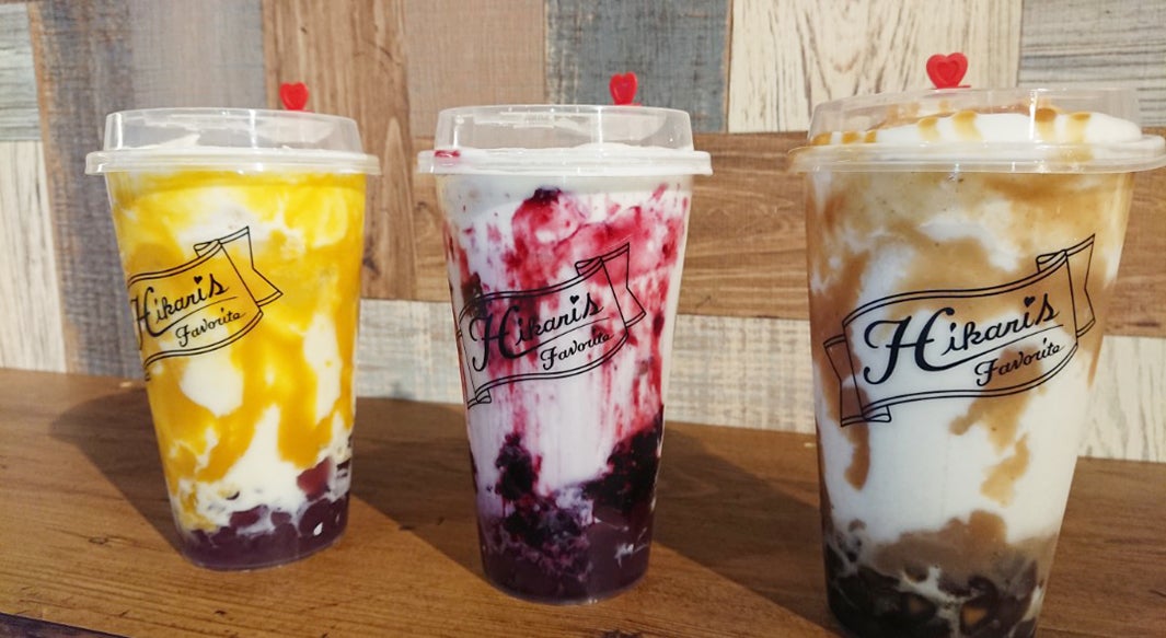 左から、マンゴーラッシーミルク、フレッシュベリーミルク、季節限定キャラメルマロンミルク／画像提供：株式会社ジャストライク