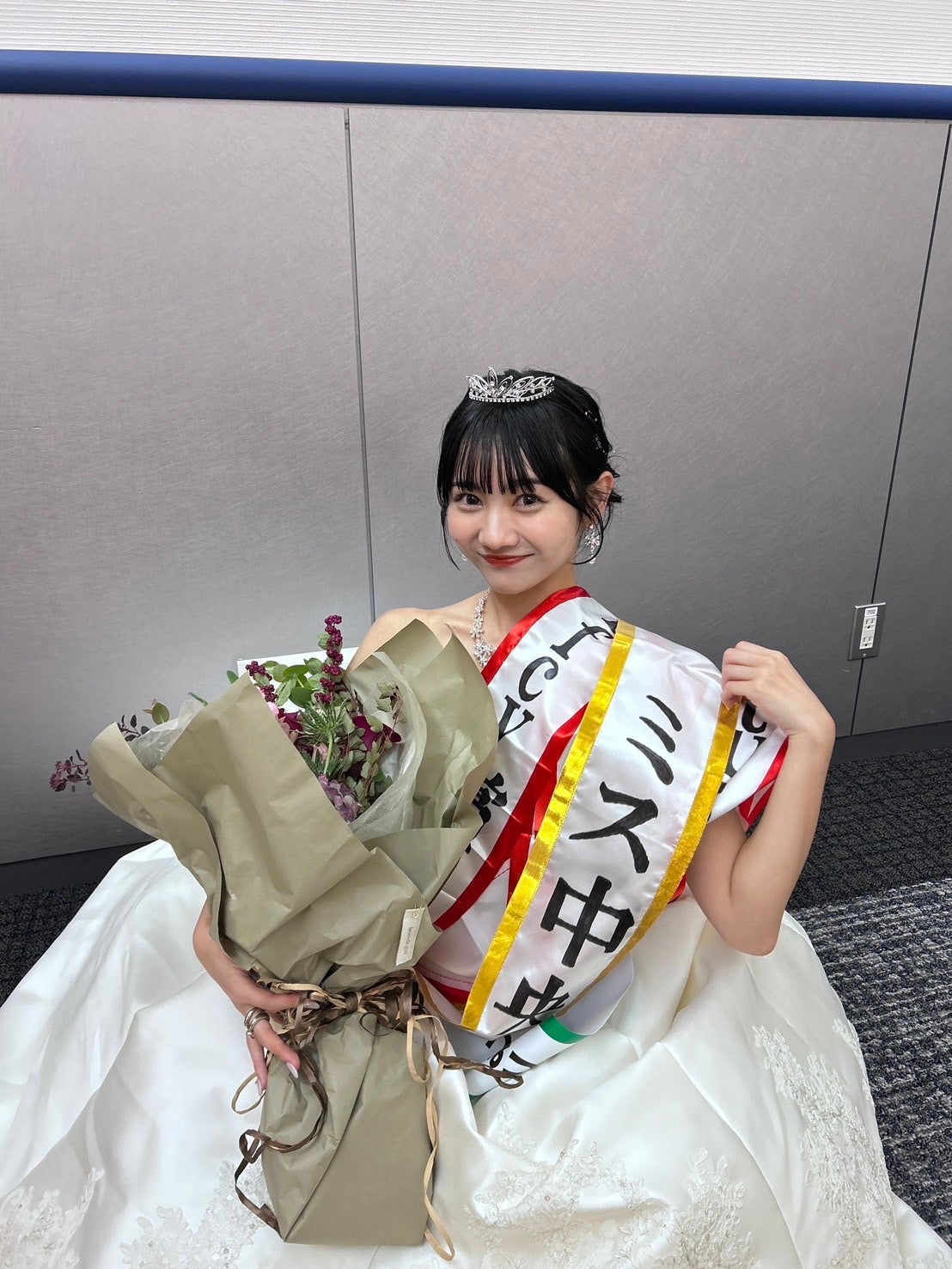 「ミス中央コンテスト2024」江口瑚乃果さん（提供写真）