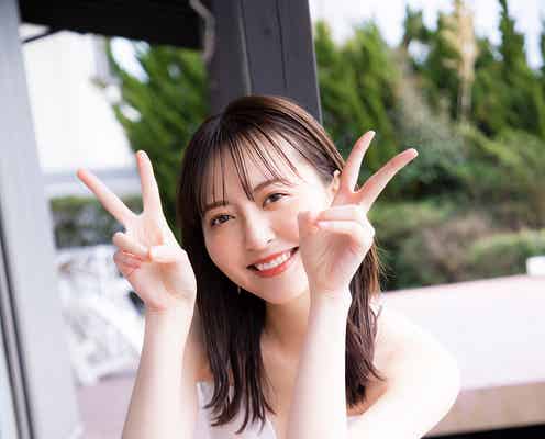 HKT48森保まどか、色白美脚際立つ ラストフォトブック未公開カット公開