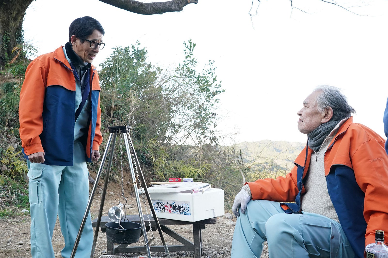 野間口徹、渡辺哲「ネメシス」第5話より（C）日本テレビ