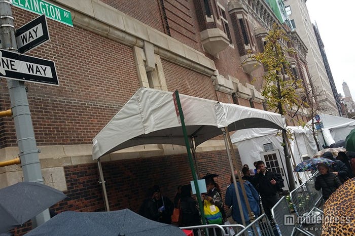 会場となった米ニューヨークのLexington Avenue Armory/撮影モデルプレス