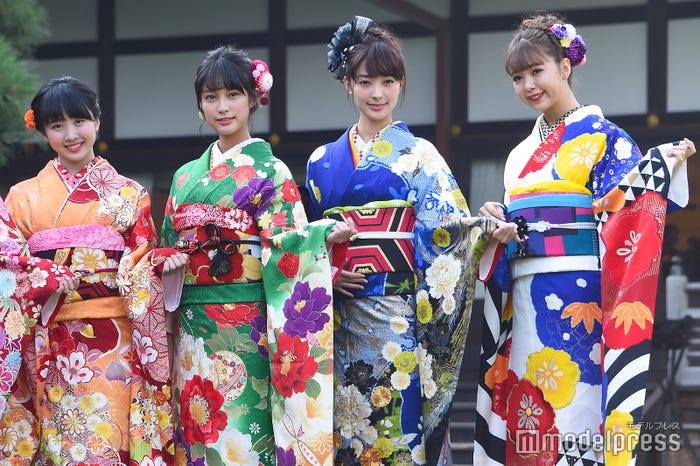 本田望結、玉田志織、宮本茉由、藤田ニコル(C)モデルプレス