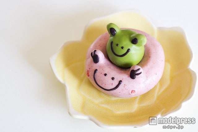 2段重ねのカエルがとってもキュート／photo by Japanexperterna.se