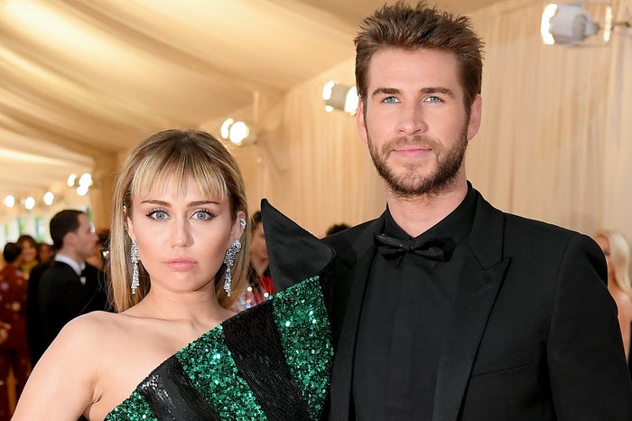 マイリー・サイラス、リアム・ヘムズワース (Photo by Getty Images)