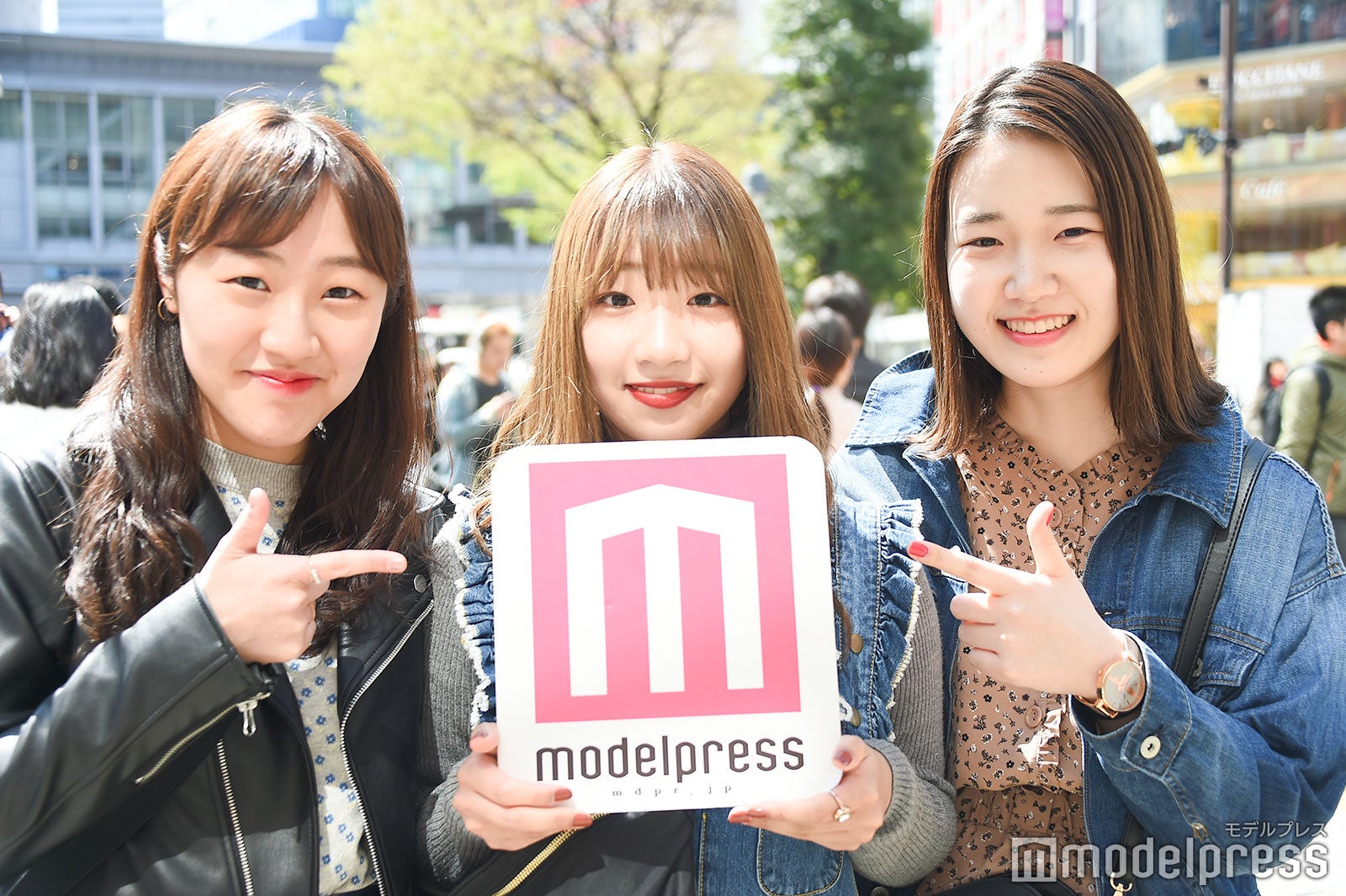 渋谷で街頭インタビューに応じてくれた平成生まれの女子／4月1日撮影 （C）モデルプレス