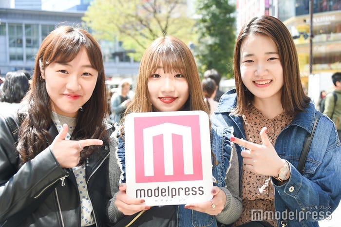 渋谷で街頭インタビューに応じてくれた平成生まれの女子/4月1日撮影 (C)モデルプレス