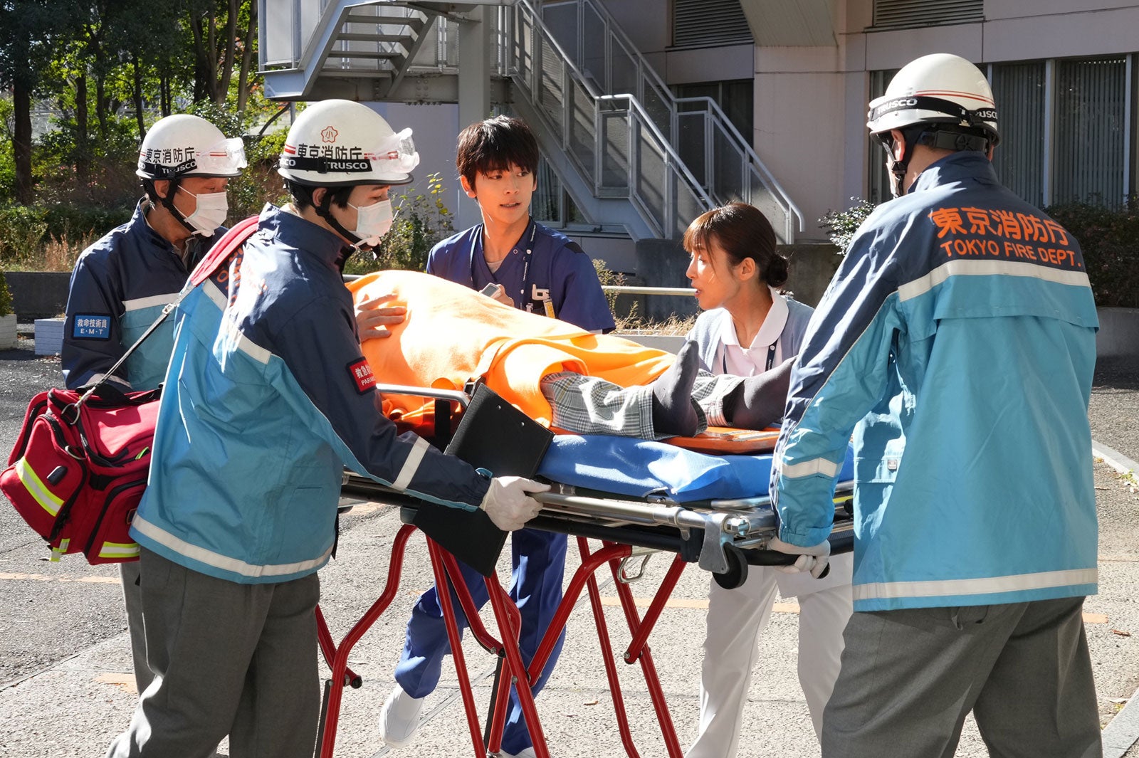 高橋文哉／「ドクターホワイト」第1話より（C）カンテレ