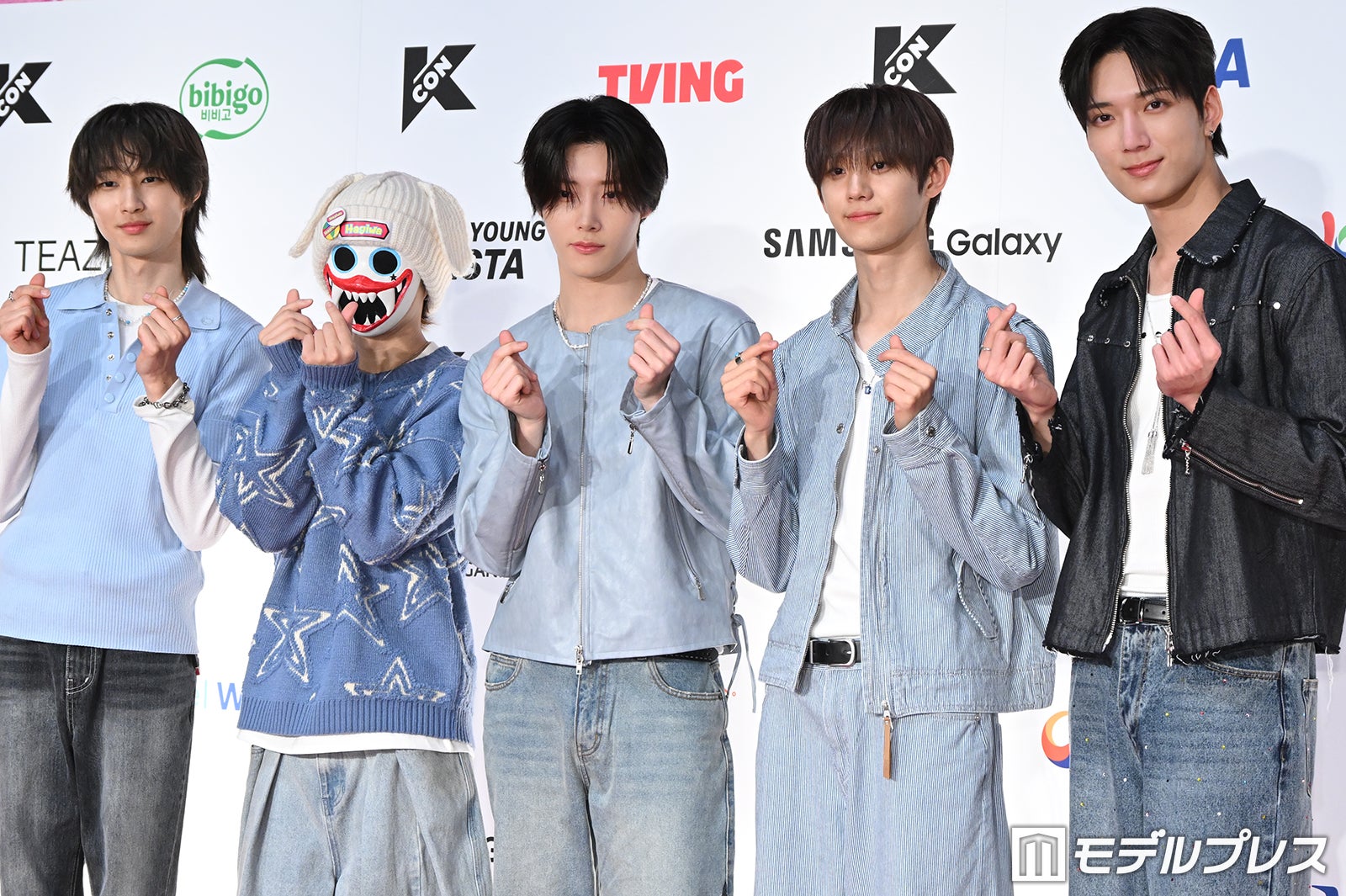 hrtz.wav／ケイテン、ハギワ、リアン、ユン・ヨンジュン、デイン（C）モデルプレス