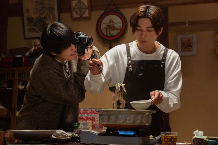 萩原利久、八木勇征/「美しい彼」第2話より(C)「美しい彼」製作委員会 S2・MBS