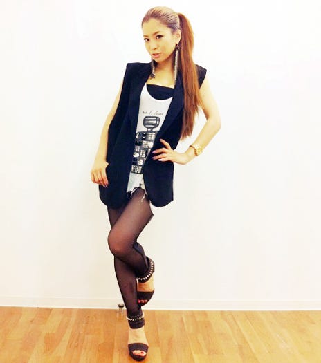 今週の真崎ゆかコーデ