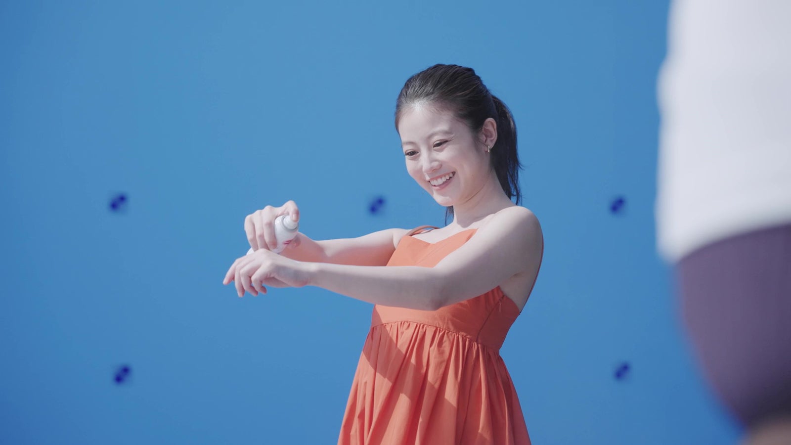 今田美桜／メイキングより（提供写真）