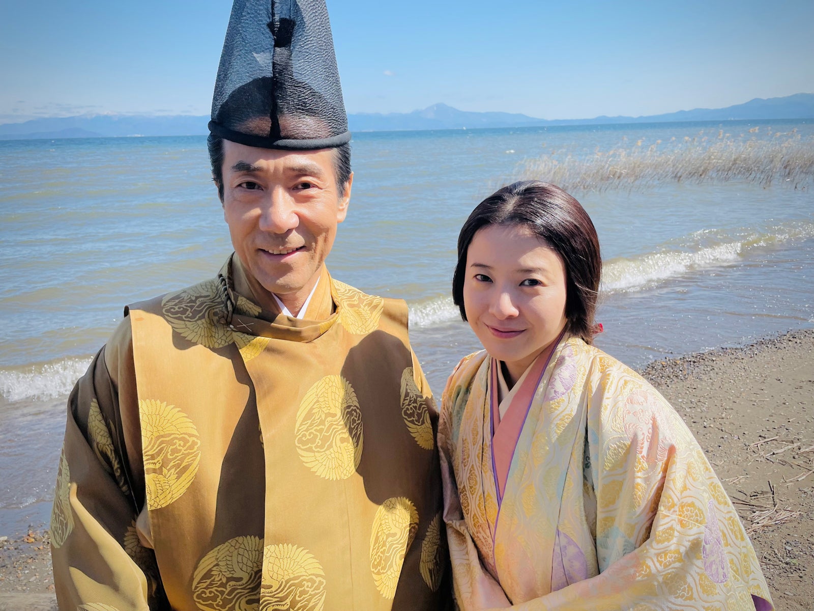 「光る君へ」吉高由里子＆岸谷五朗、琵琶湖ロケへ 画の変化に「我々もびっくり」