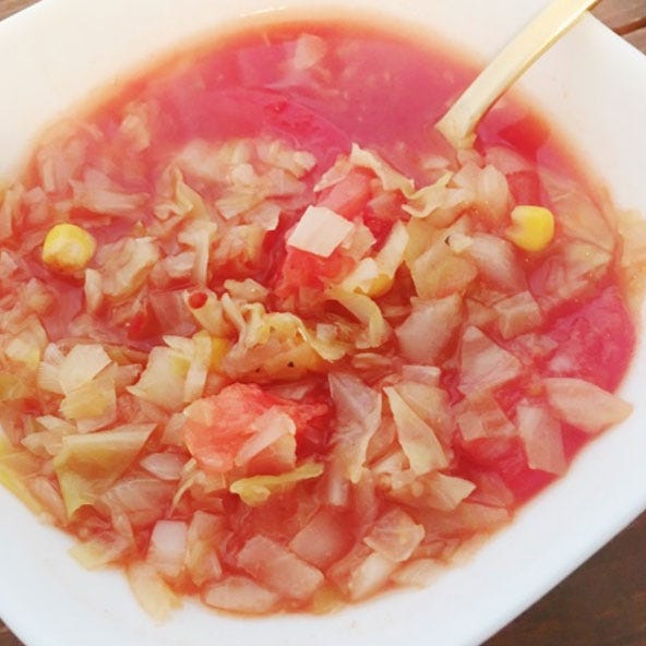 近藤千尋特製デトックススープ/近藤千尋オフィシャルブログ(Ameba)より