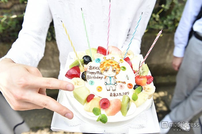 キュートなバースデーケーキ