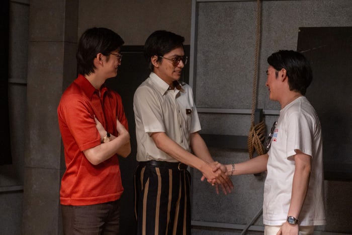 高橋文哉、北村匠海、大森元貴「あんぱん」第125話(C)NHK