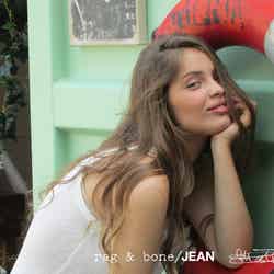 「rag＆bone／JEAN」が展開するオンラインのキャンペーン「D.I.Y.」起用されたモデル・女優のマリー・アンジュ・カスタ