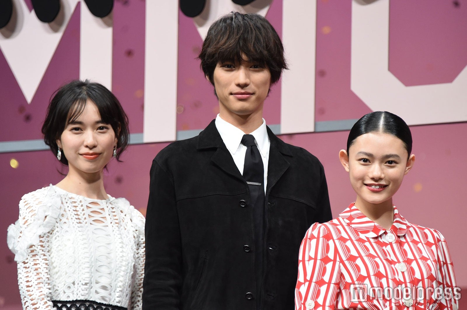 戸田恵梨香、福士蒼汰、杉咲花 （C）モデルプレス