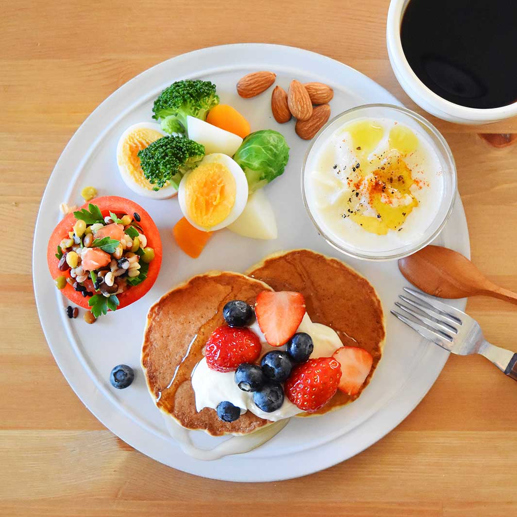 特設サイトでは彩りも栄養バランスも◎な朝食プレートを提案