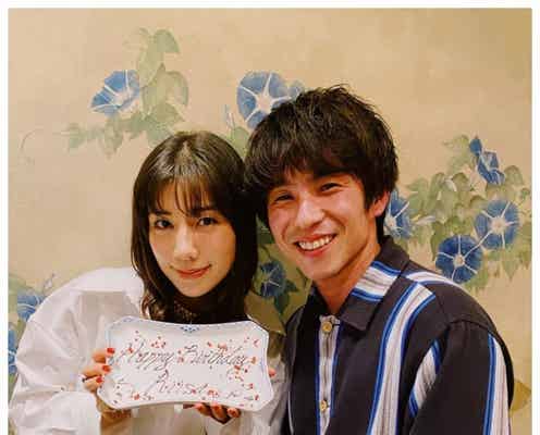 仲里依紗、夫・中尾明慶と誕生日ディナーで気合い「まだまだ乙女」 2ショットで互いにメッセージ